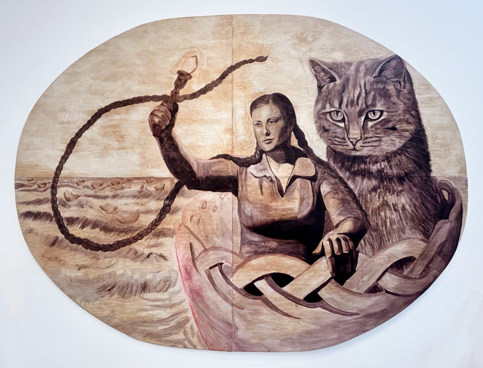 Emily Miller, The Eggshell Armada, 2025