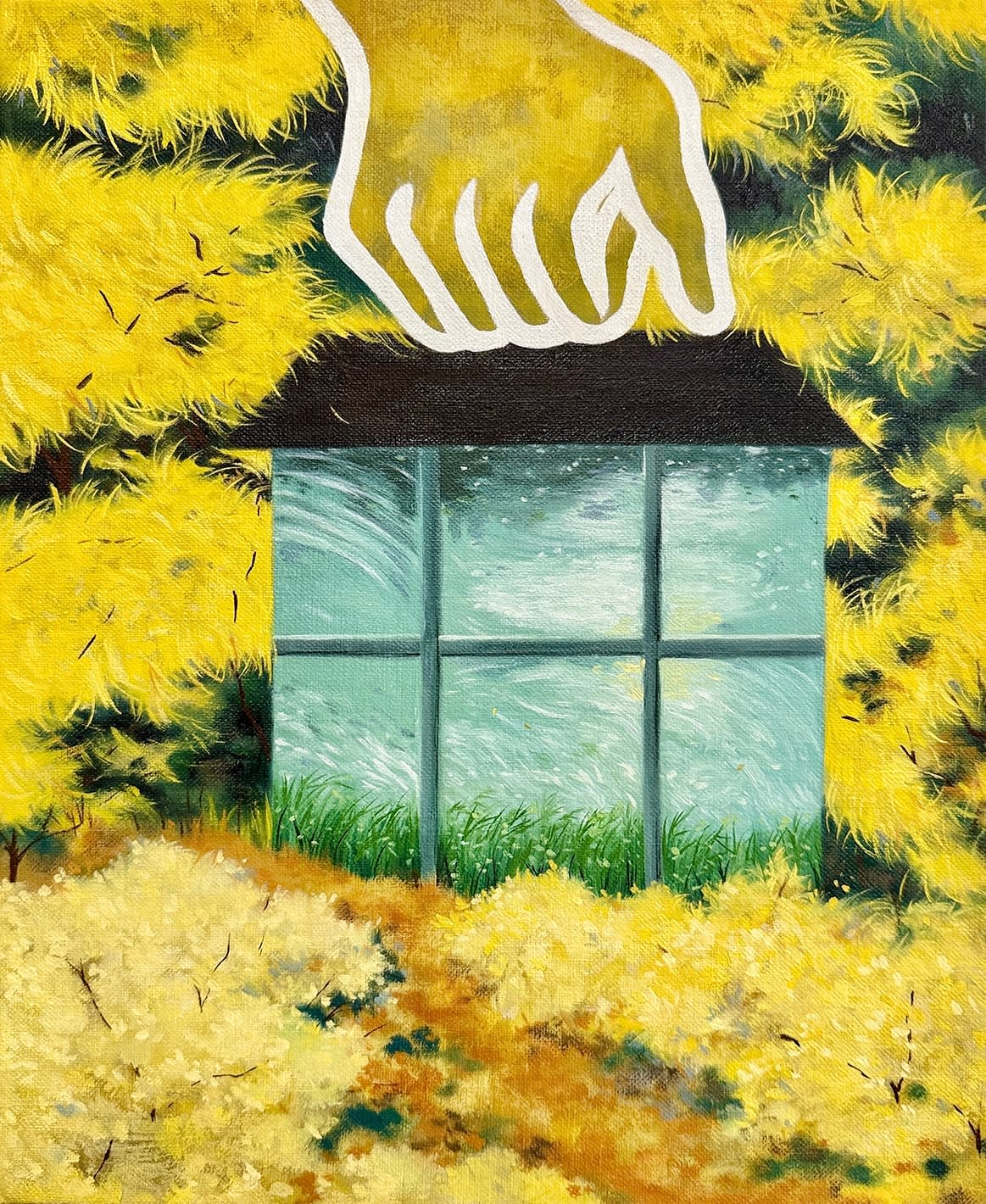 Hiejin Yoo, Building a nest, 2025