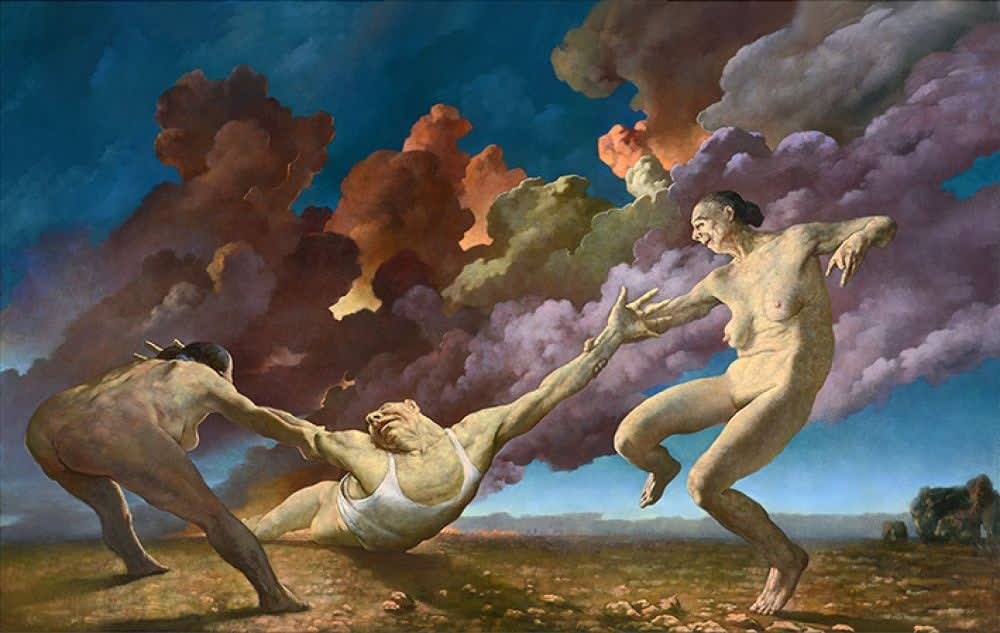 Sasha Okun, Lot and his Daughters