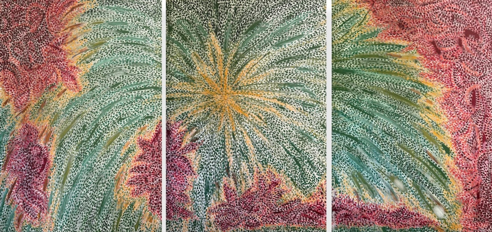 Fiona von Fürstenberg, O coração da palma, em um domingo de ramos. Uma benção de alma, o pingo pelo qual oramos. (The Heart of the Palm, on a Palm Sunday. A Soul’s Blessing, the Drop for Which We Pray.), 2025