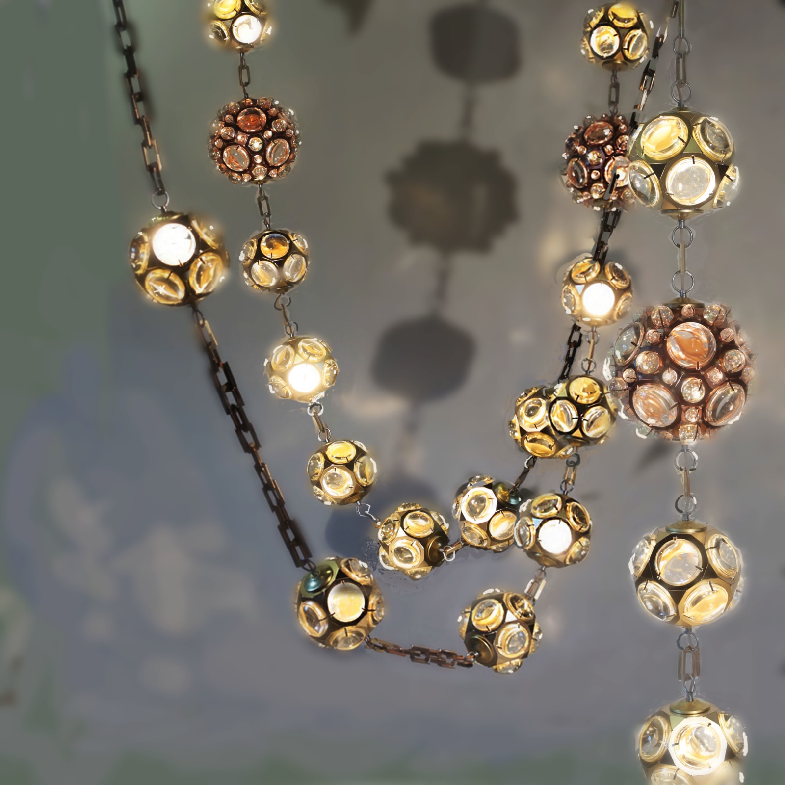 Mark Brazier-Jones, Geodes String, 2025