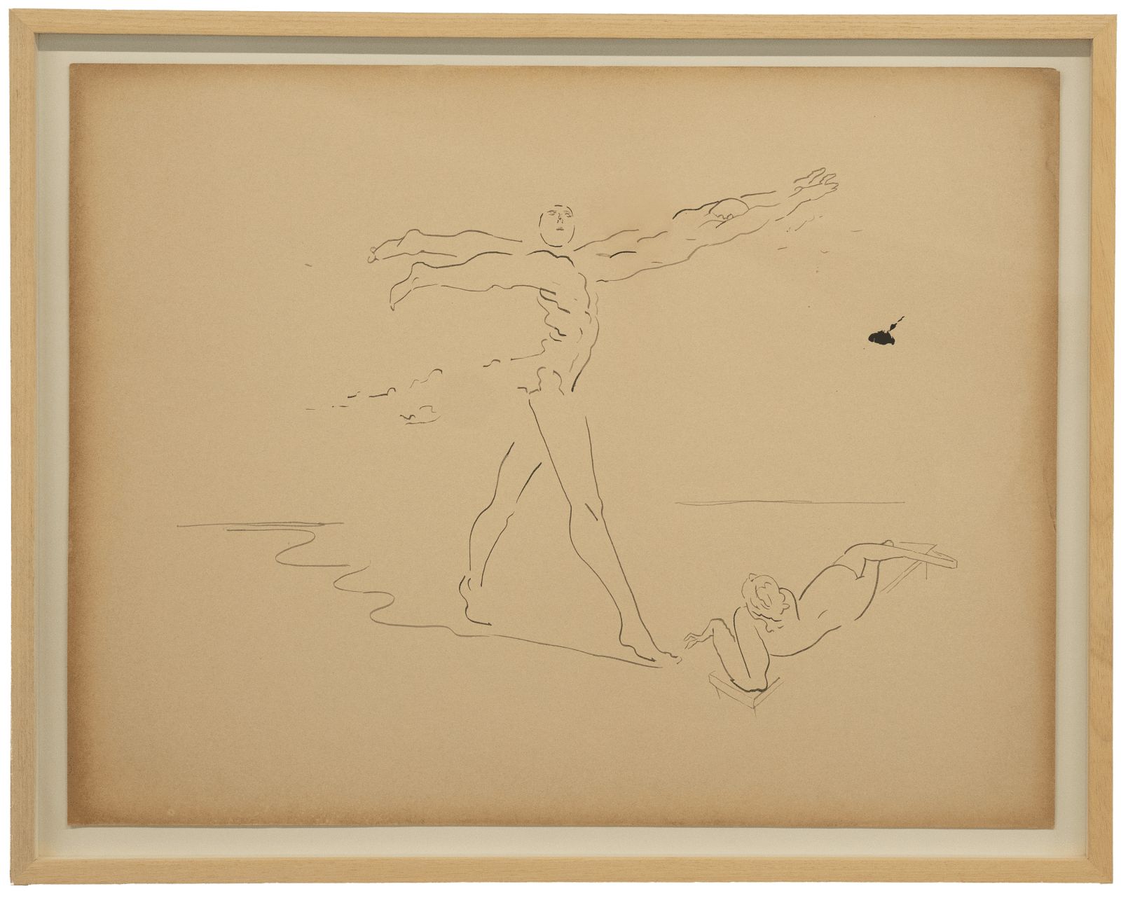 Aymen Mbarki, Broken winged bird, 2025