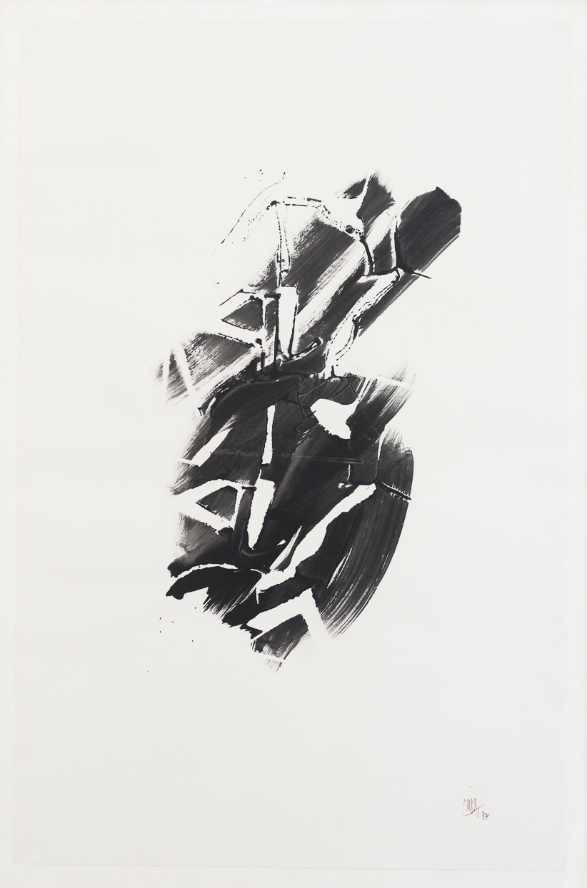 Rafik El Kamel, Untitled Ink 2, 1987