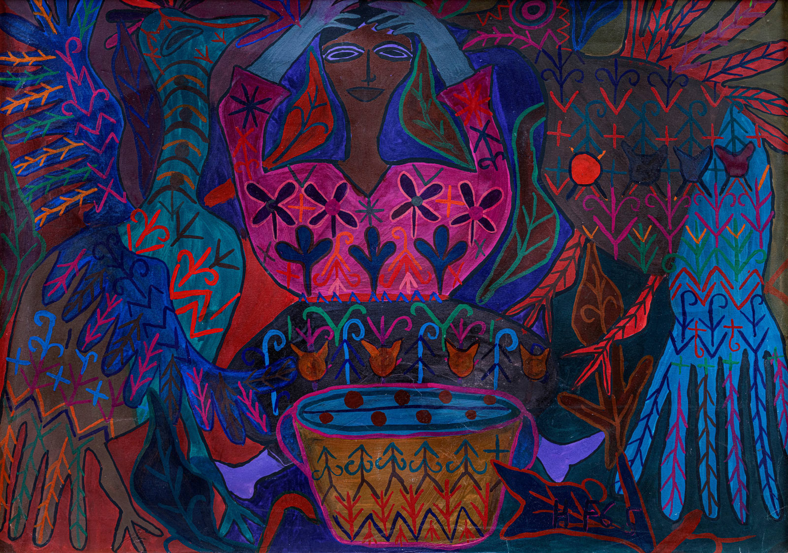Fatima Hassan El Farouj, Untitled, 1965
