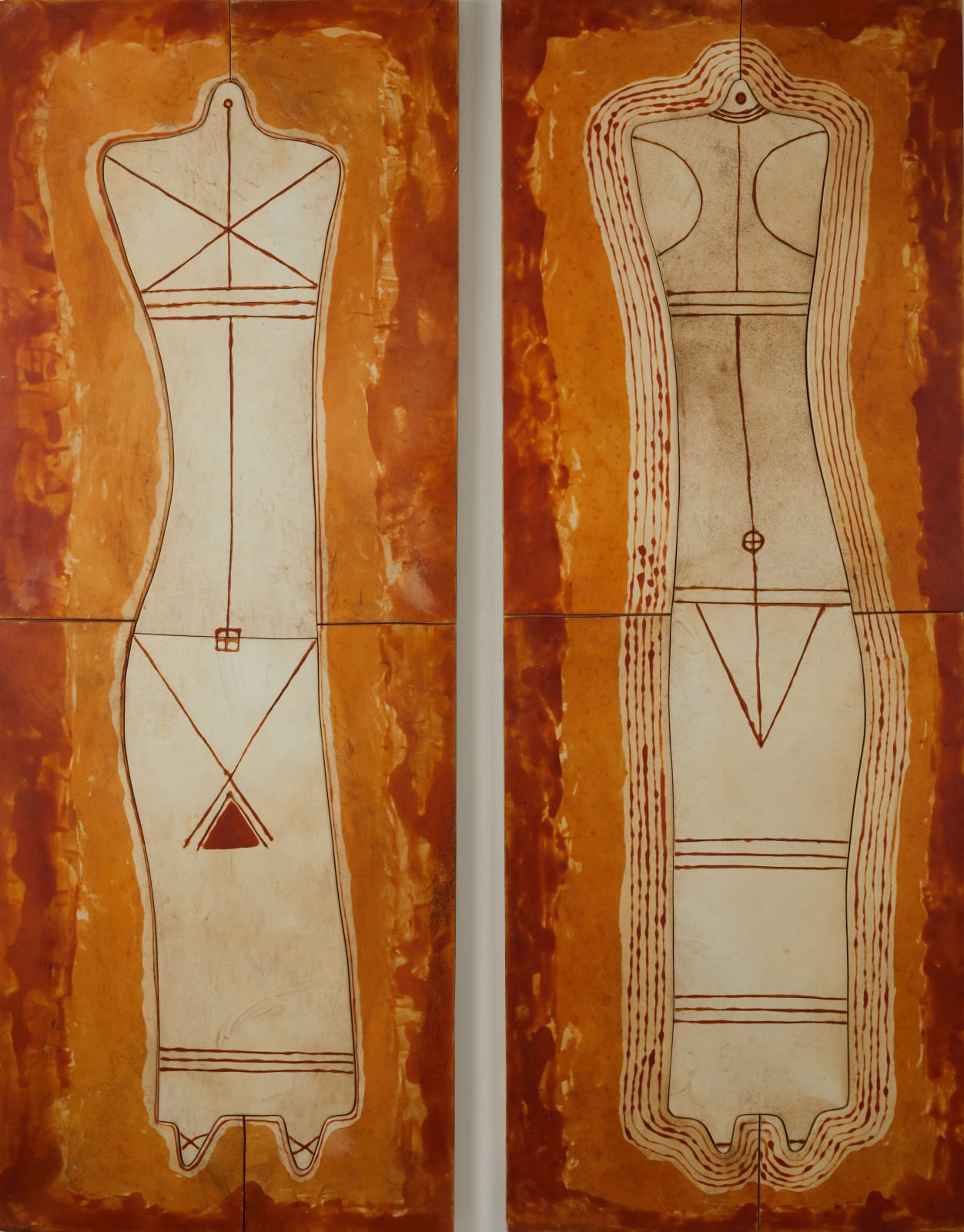 Farid Belkahia, Le couple, 1993