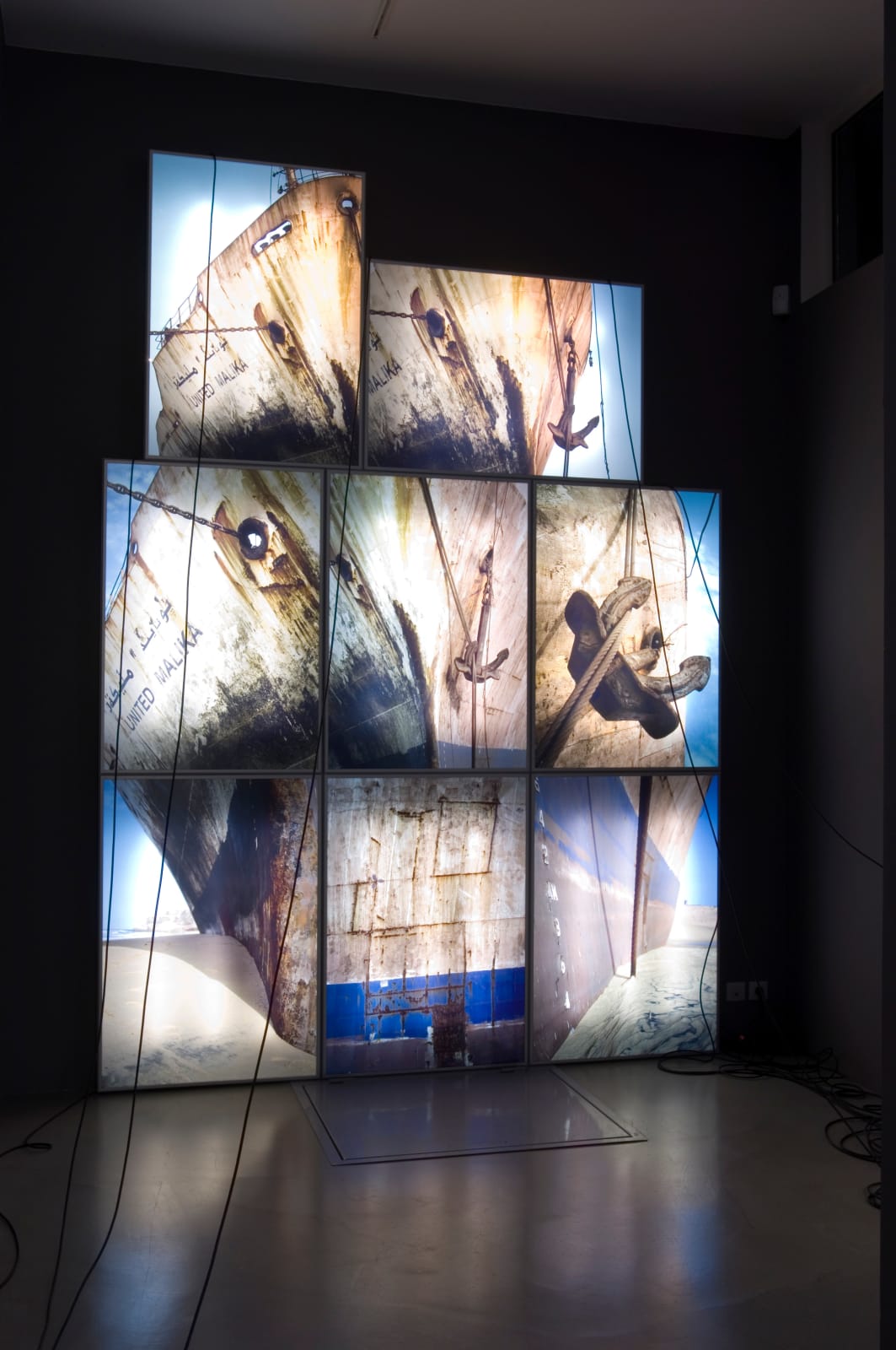 Zineb Sedira, Shattered Carcasses and Architecture of the Forsaken, 2009