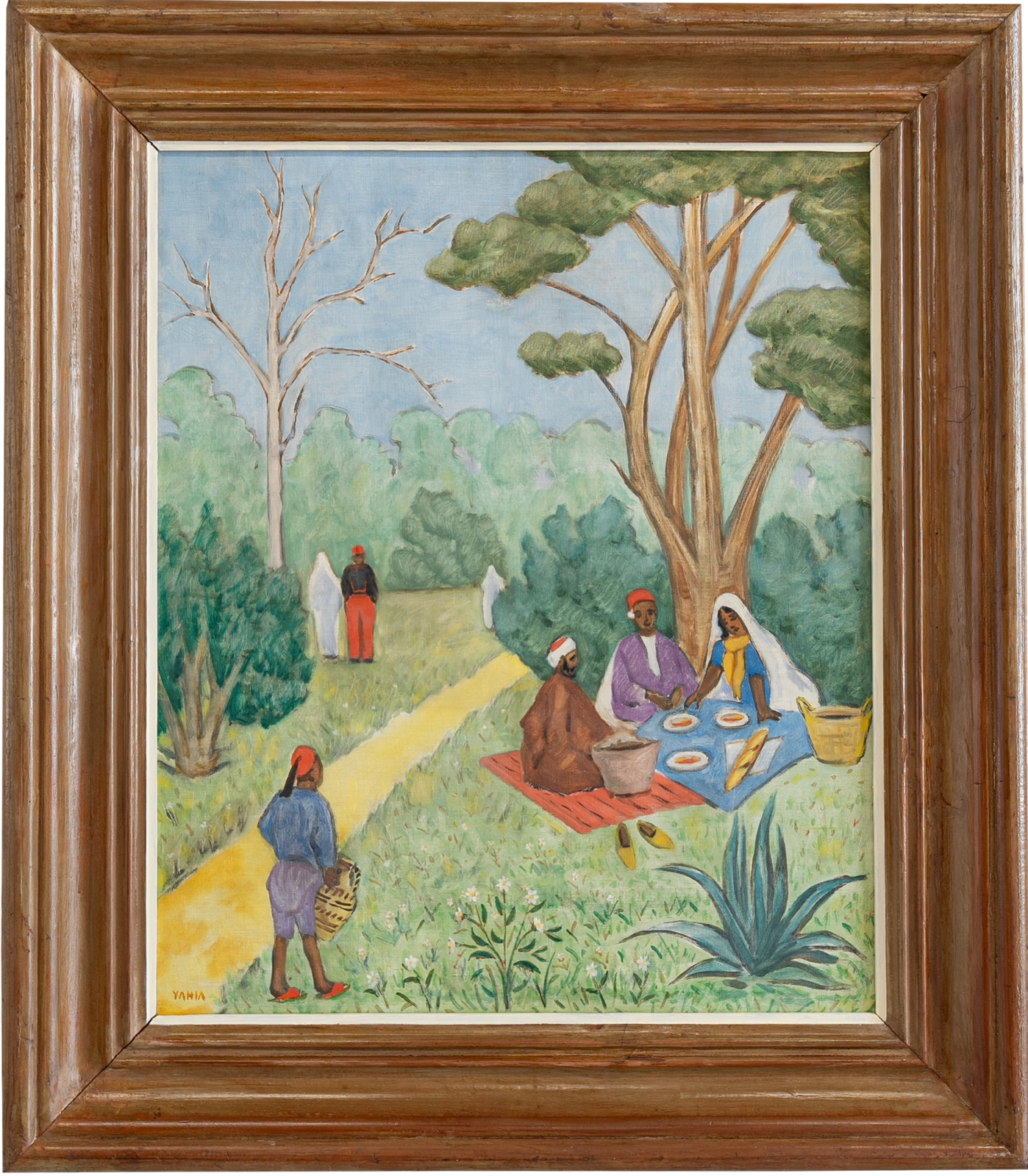 Yahia Turki, Repas dans l'hérbe
