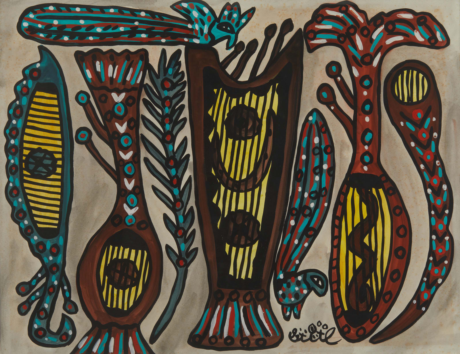 Baya, Untitled, 1990