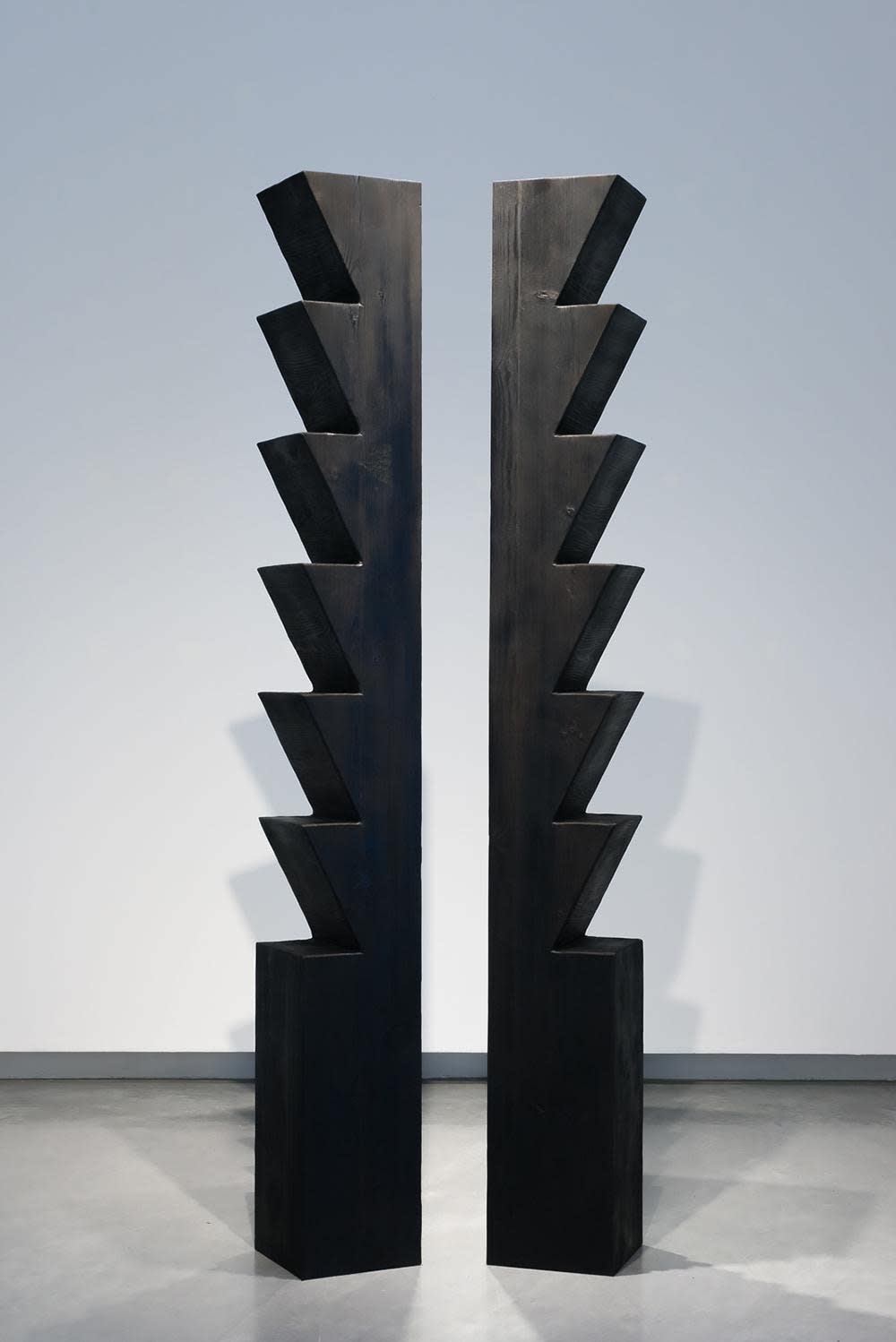 M’barek Bouhchichi, Etude pour un monument (Diptych), 2019