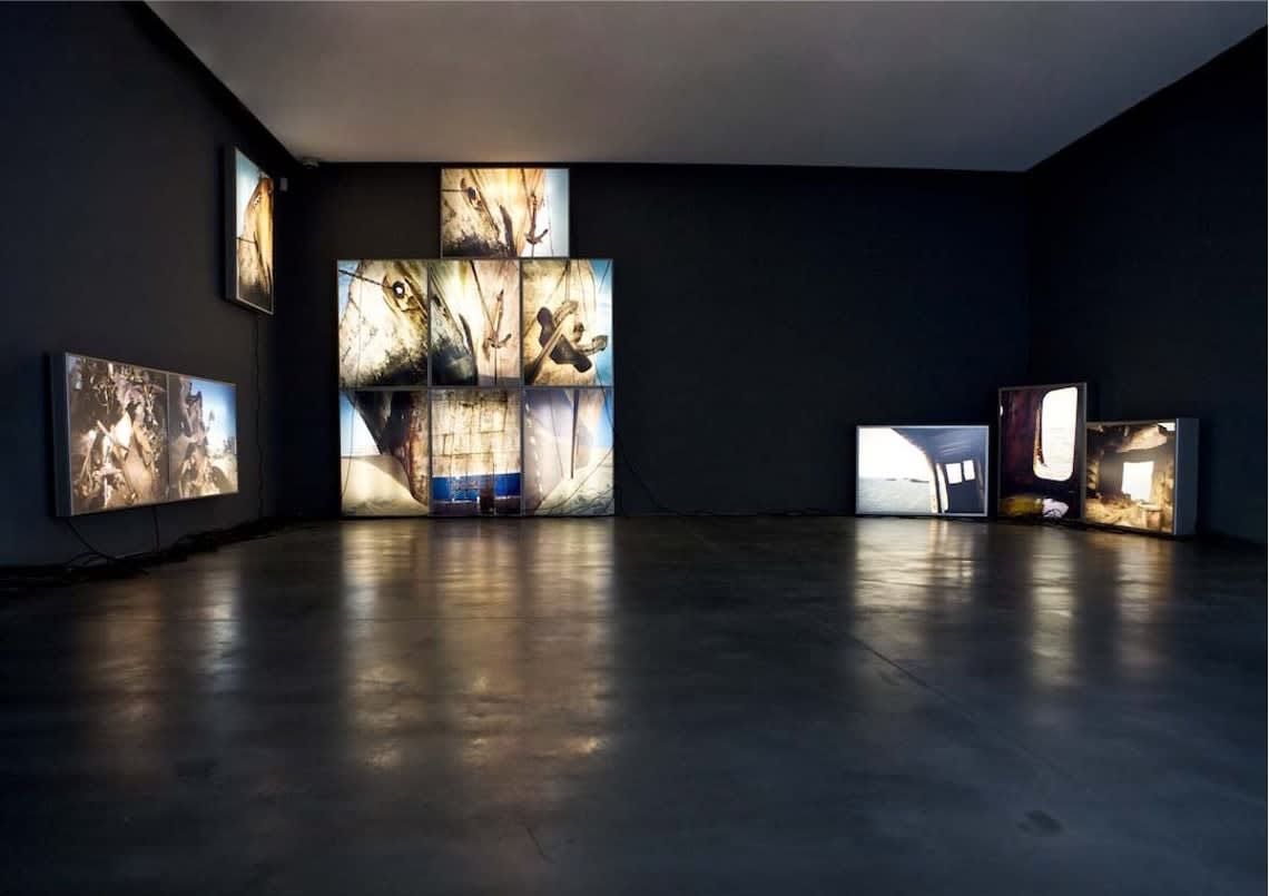 Zineb Sedira, Shattered Carcasses and Architecture of the Forsaken, 2009