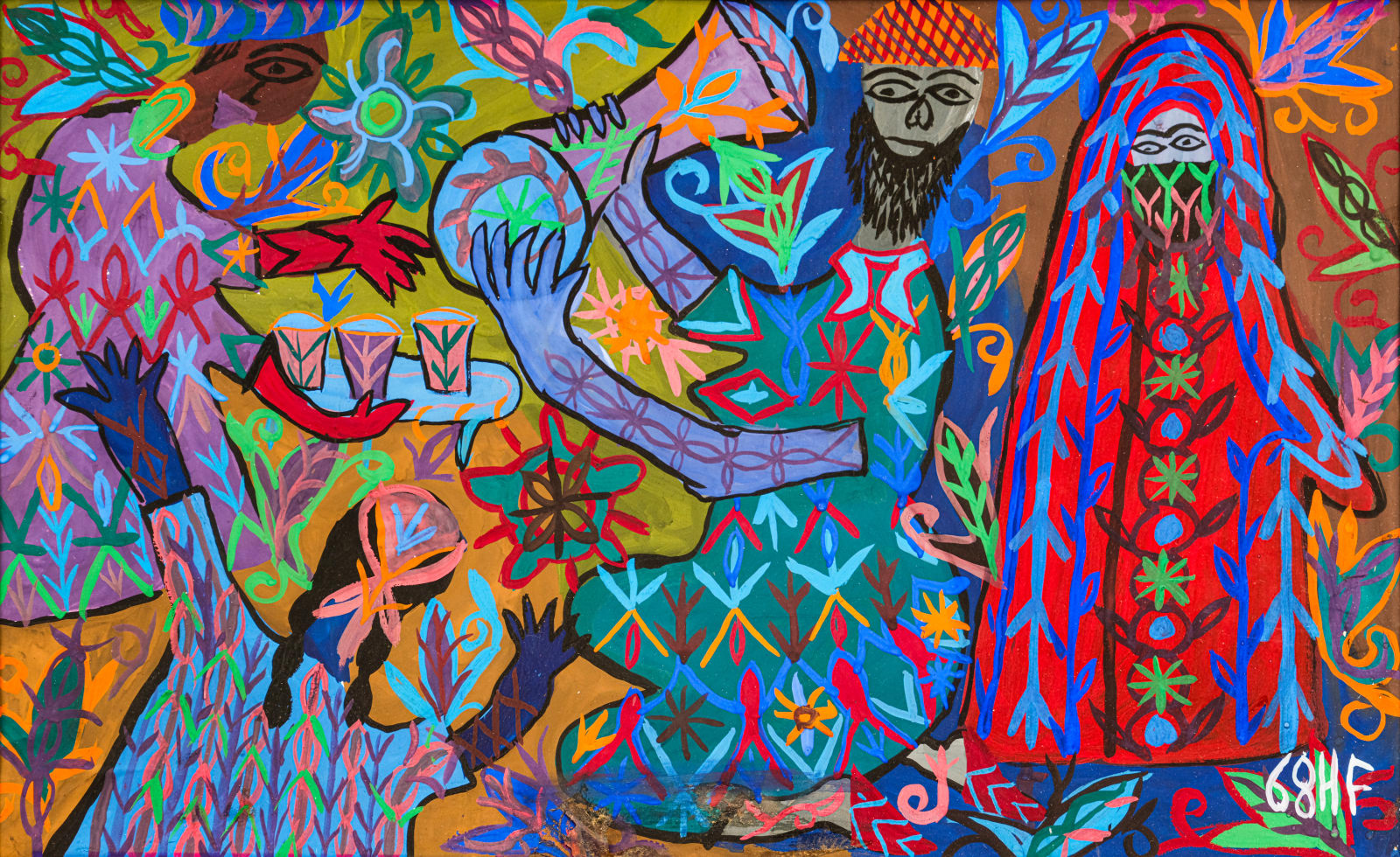 Fatima Hassan El Farouj, Untitled, 1968