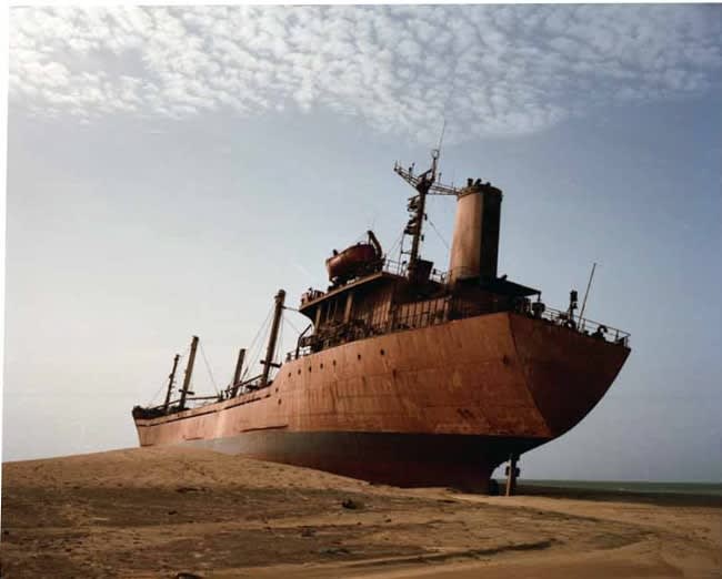 Zineb Sedira, Shipwrecks: The Death of a Journey V, 2008