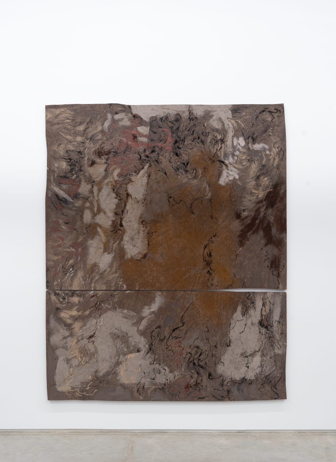 Monia Ben Hamouda, Blindness, Blossom and Desertification (diptych IV), 2025
