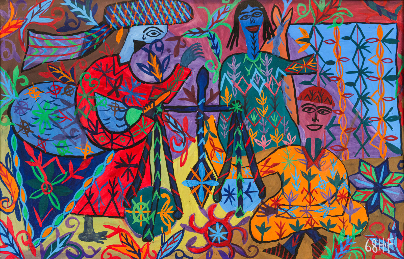 Fatima Hassan El Farouj, Untitled, 1968