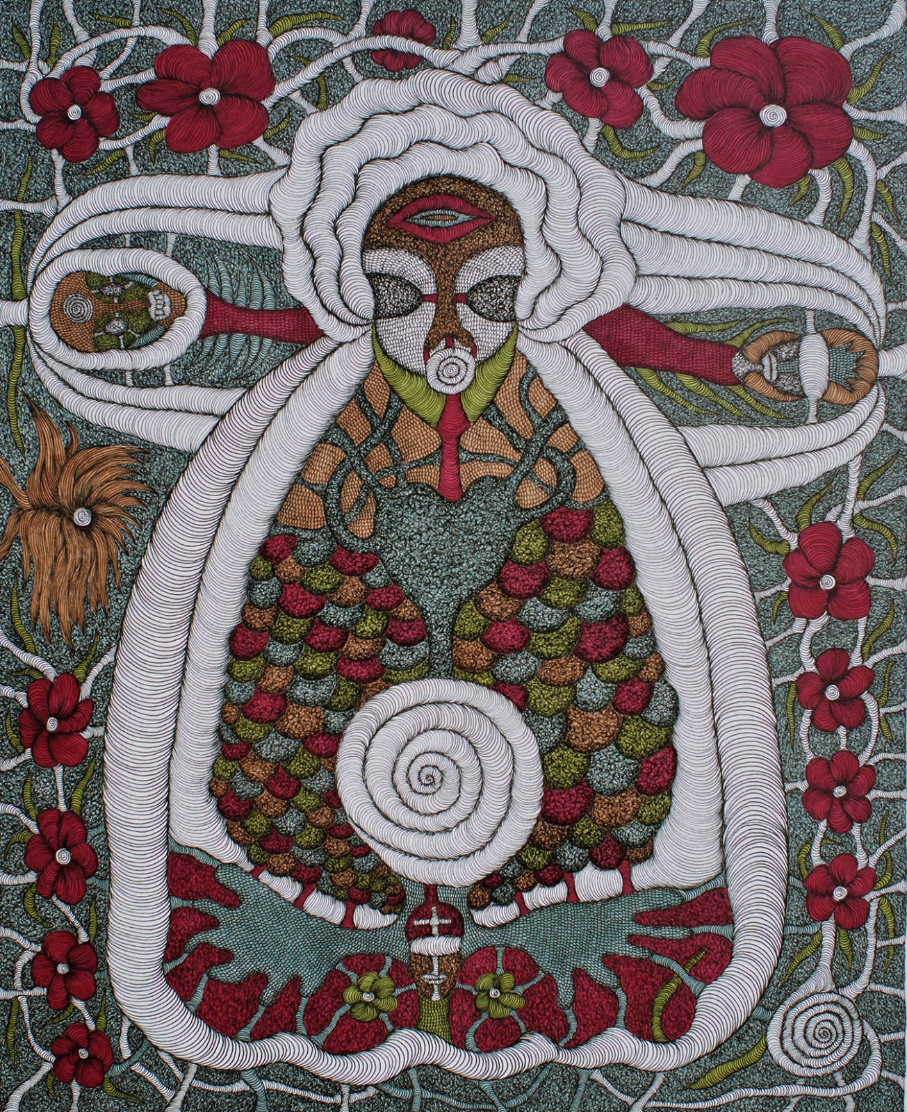 Evelyne Postic, Les gardiens / Guardians, 2014