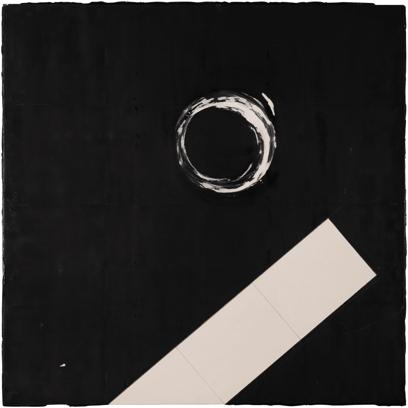 Donald Sultan, Smoke Ring Jan 19 1981, 1981