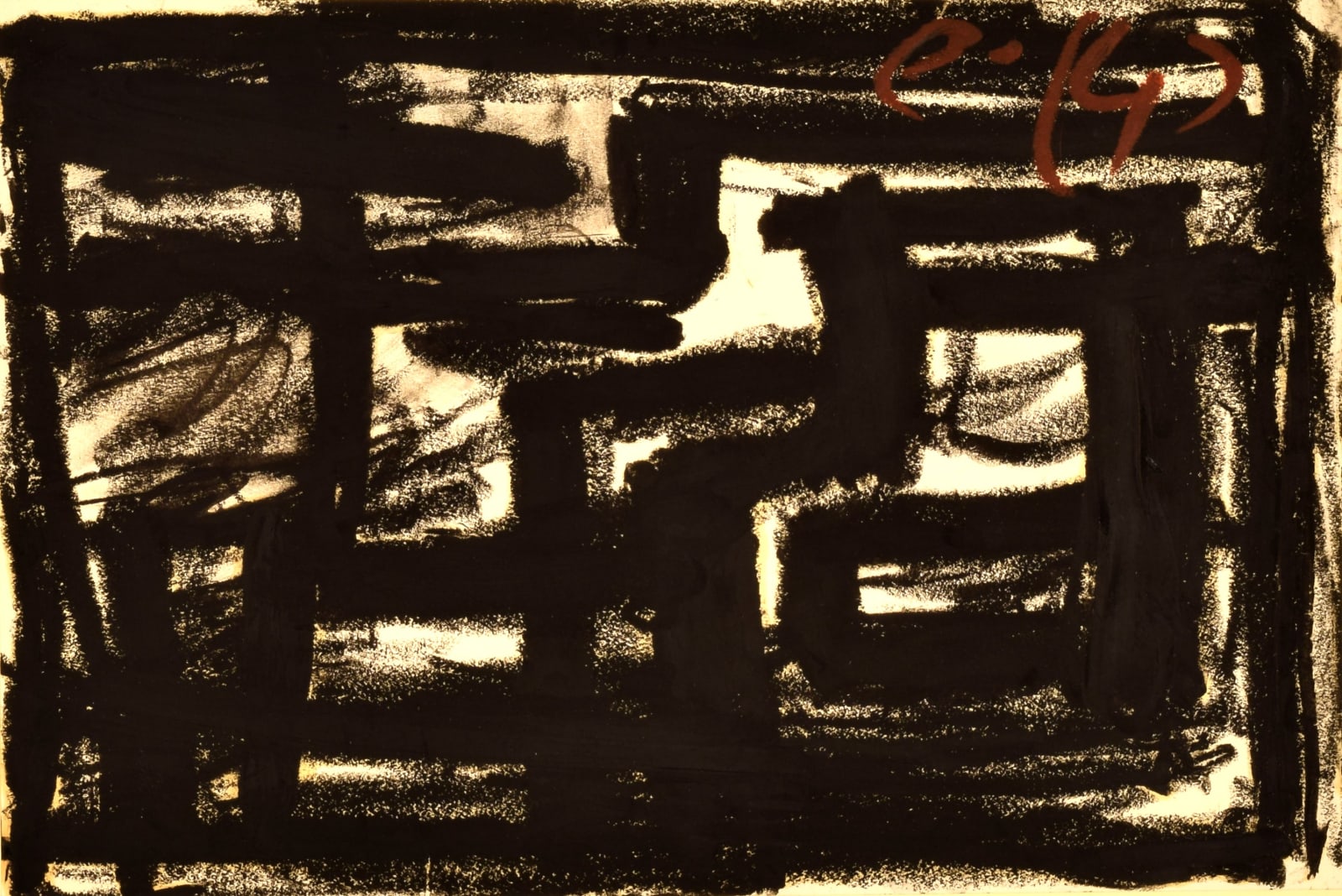 Jannis Kounellis, Untitled (Labyrinth 4), 2002