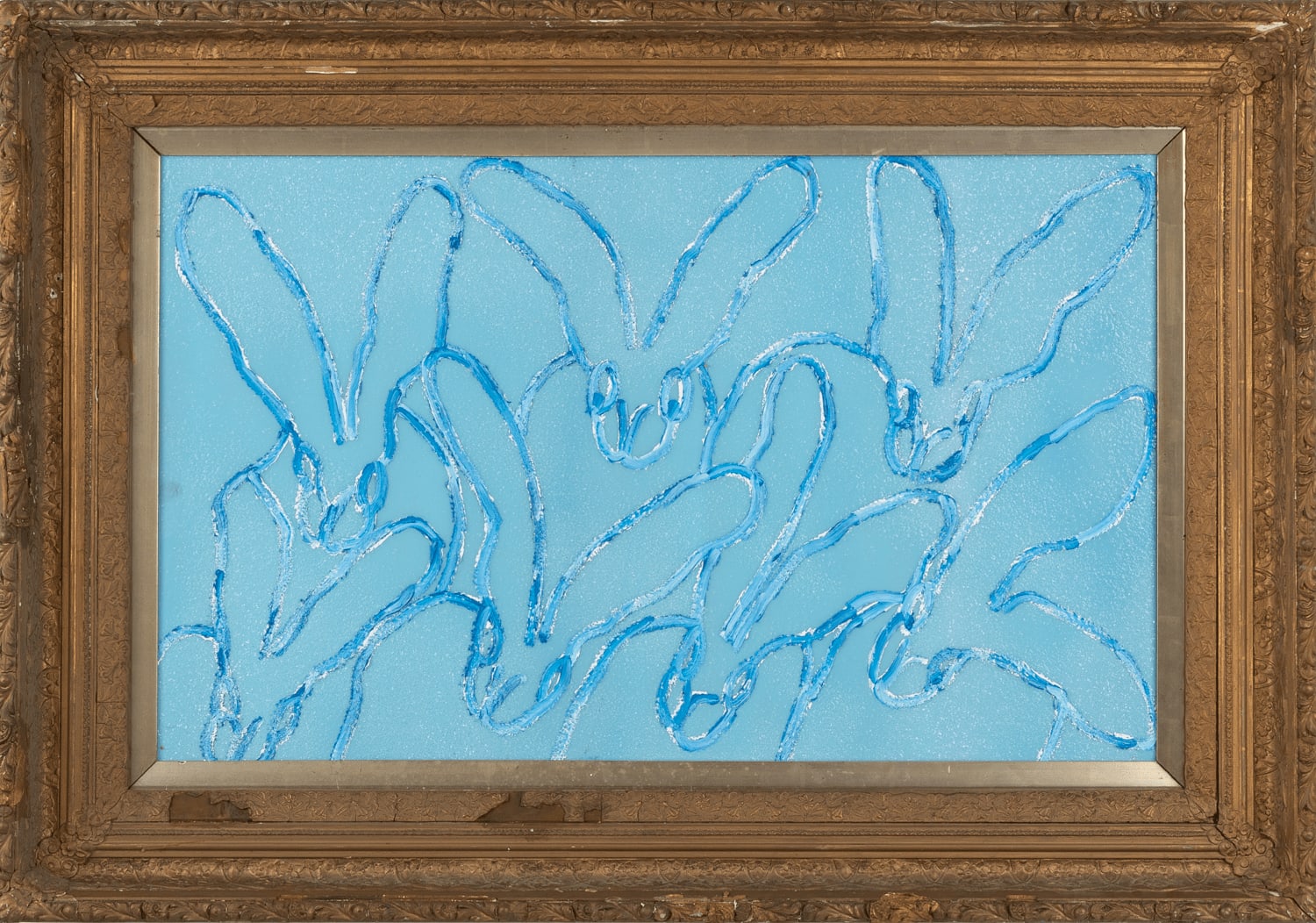 Hunt Slonem, Lagoon, 2019