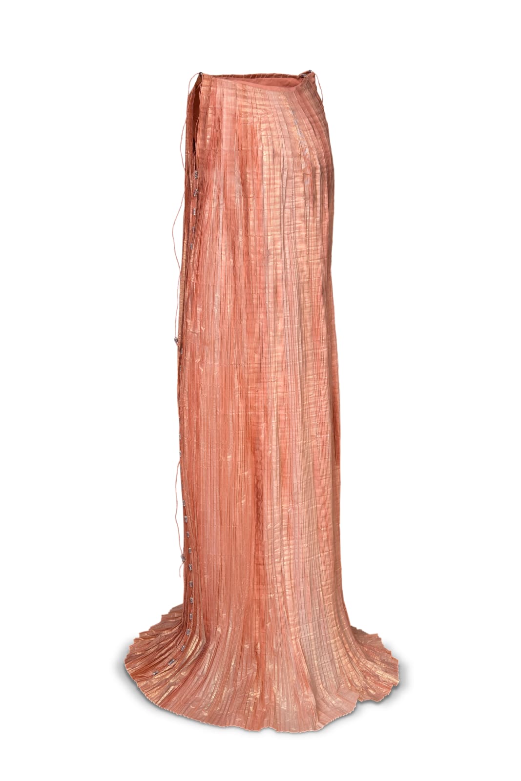 Isabelle de Borchgrave, Pink Delphos Dress, 2012