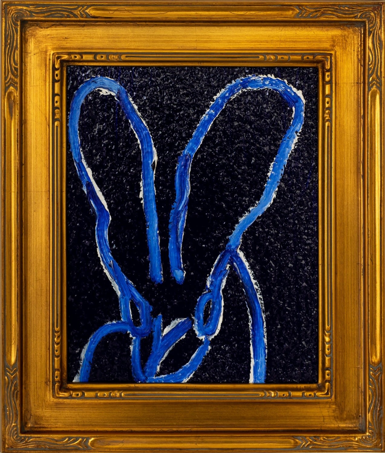 Hunt Slonem, Blue Tanzanite, 2021