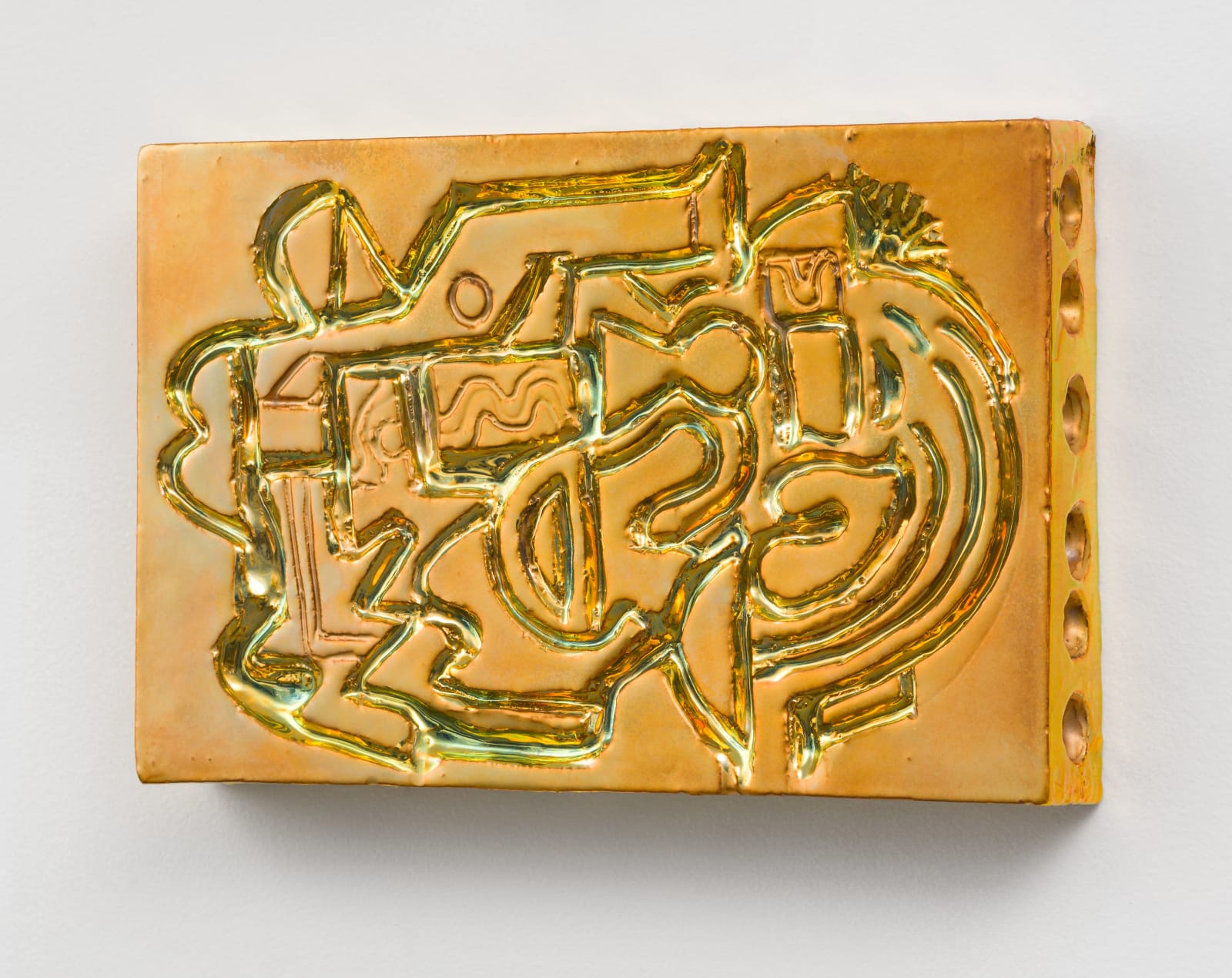 Julia Kunin, Golden Glyph , 2024