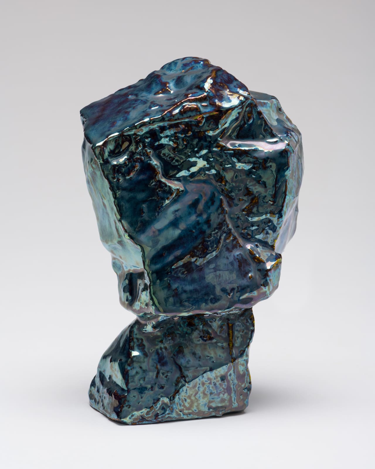 Julia Kunin, Blue Small Stack, 2024