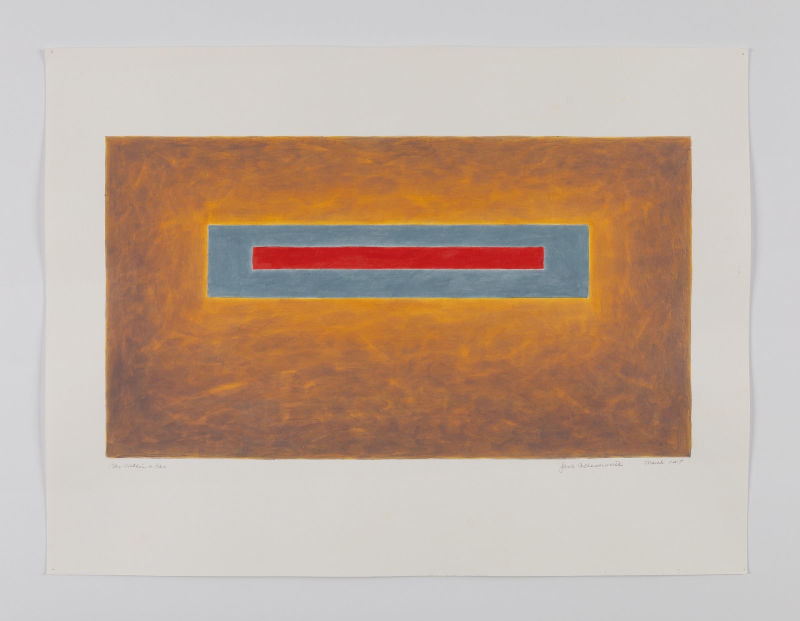 Jane Allensworth, Bar Within a Bar, 2017