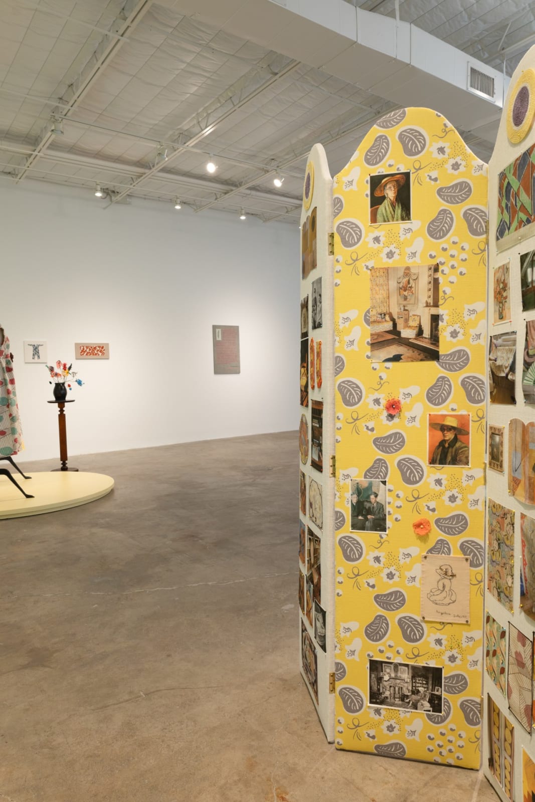 Elaine Reichek, A Charleston/Omega Screen Atlas, 2024