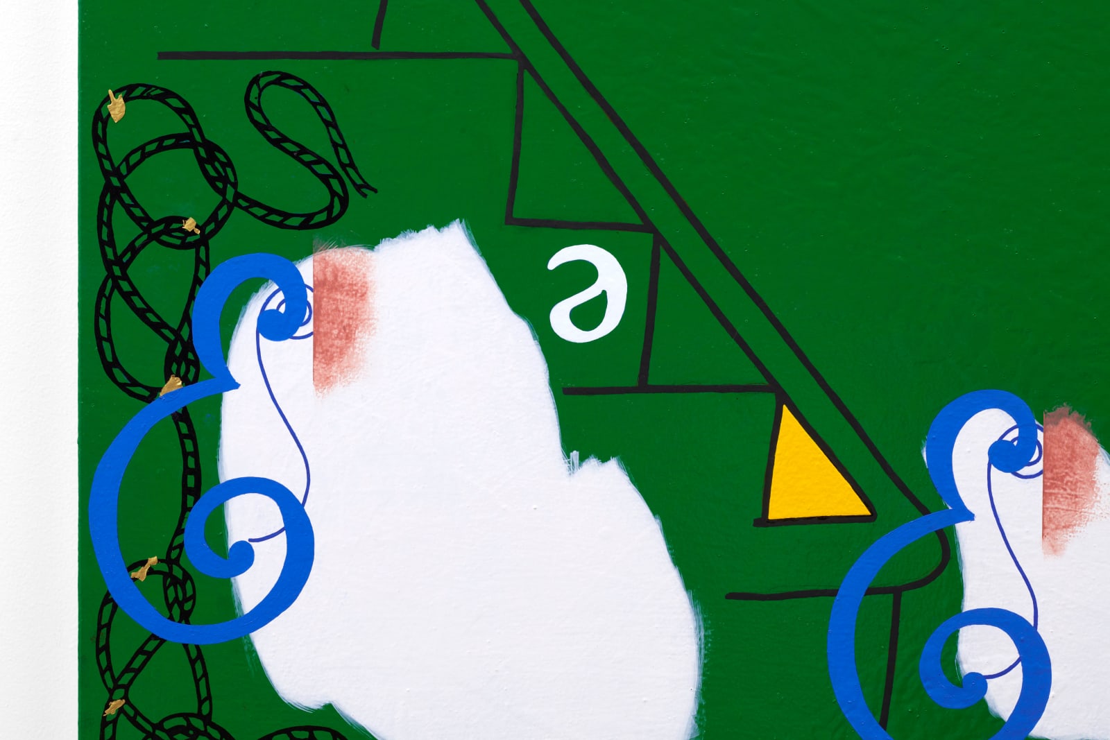 Allison Miller, Green Banister, 2025