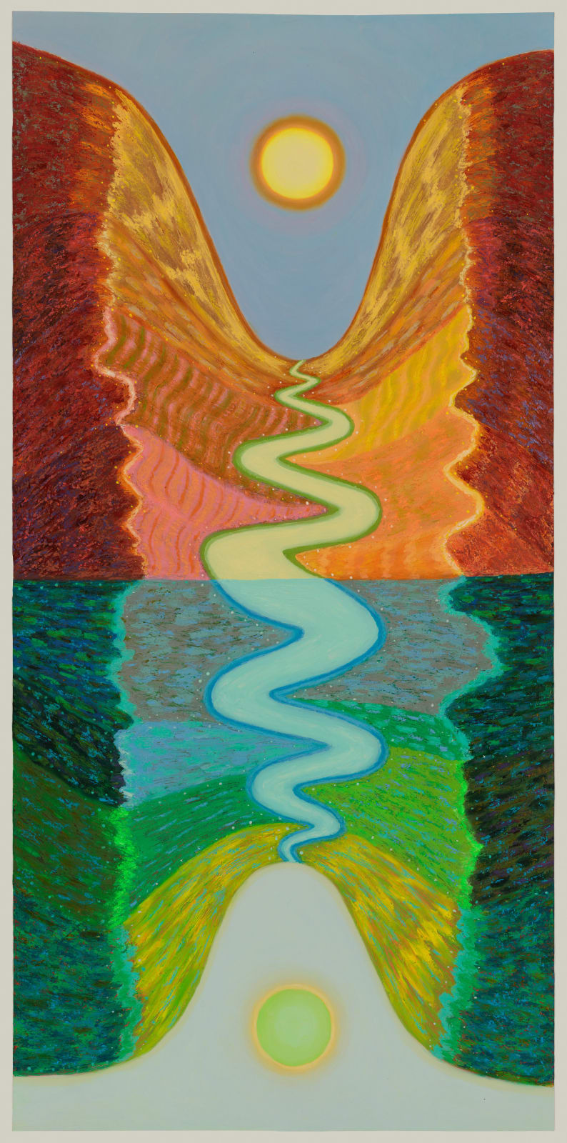 Ping Zheng, Undulate Fields, 2023