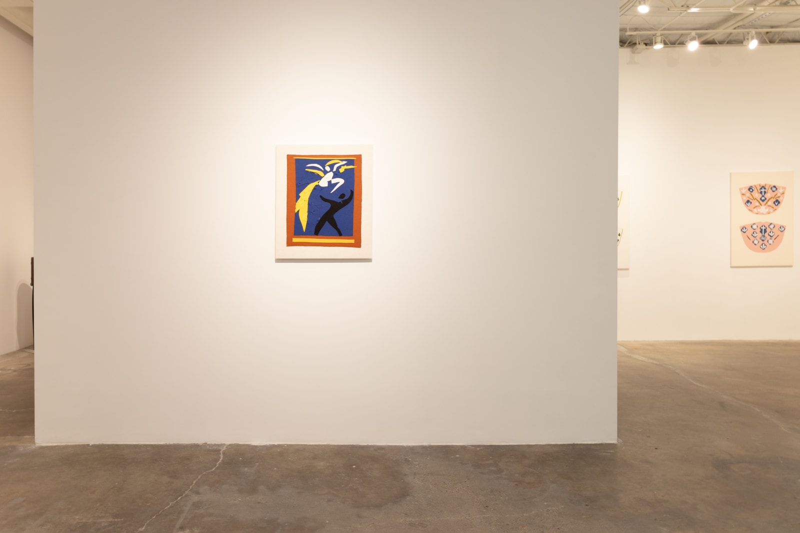 Elaine Reichek, Matisse's Design for a Curtain (Felt), 2024