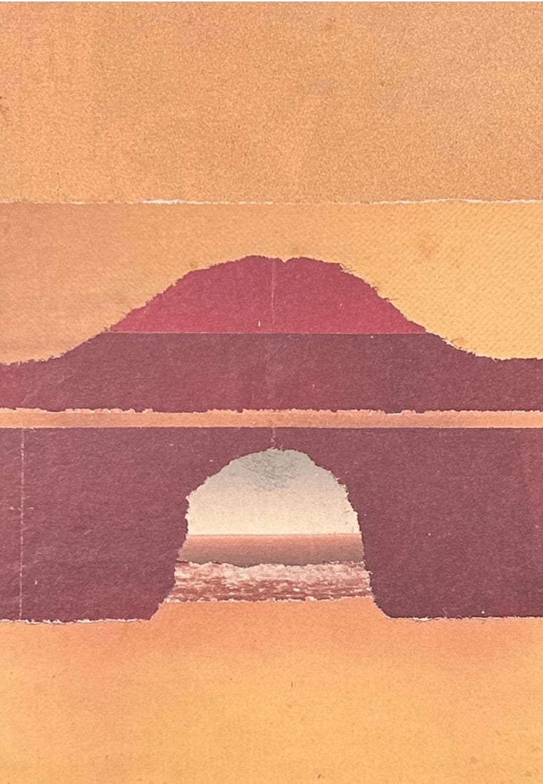 Leila McConnell, Collage for Painting, 1988