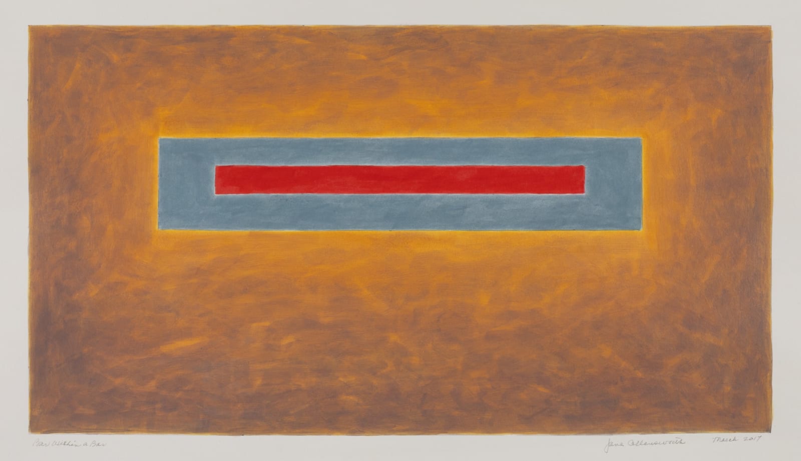 Jane Allensworth, Bar Within a Bar, 2017