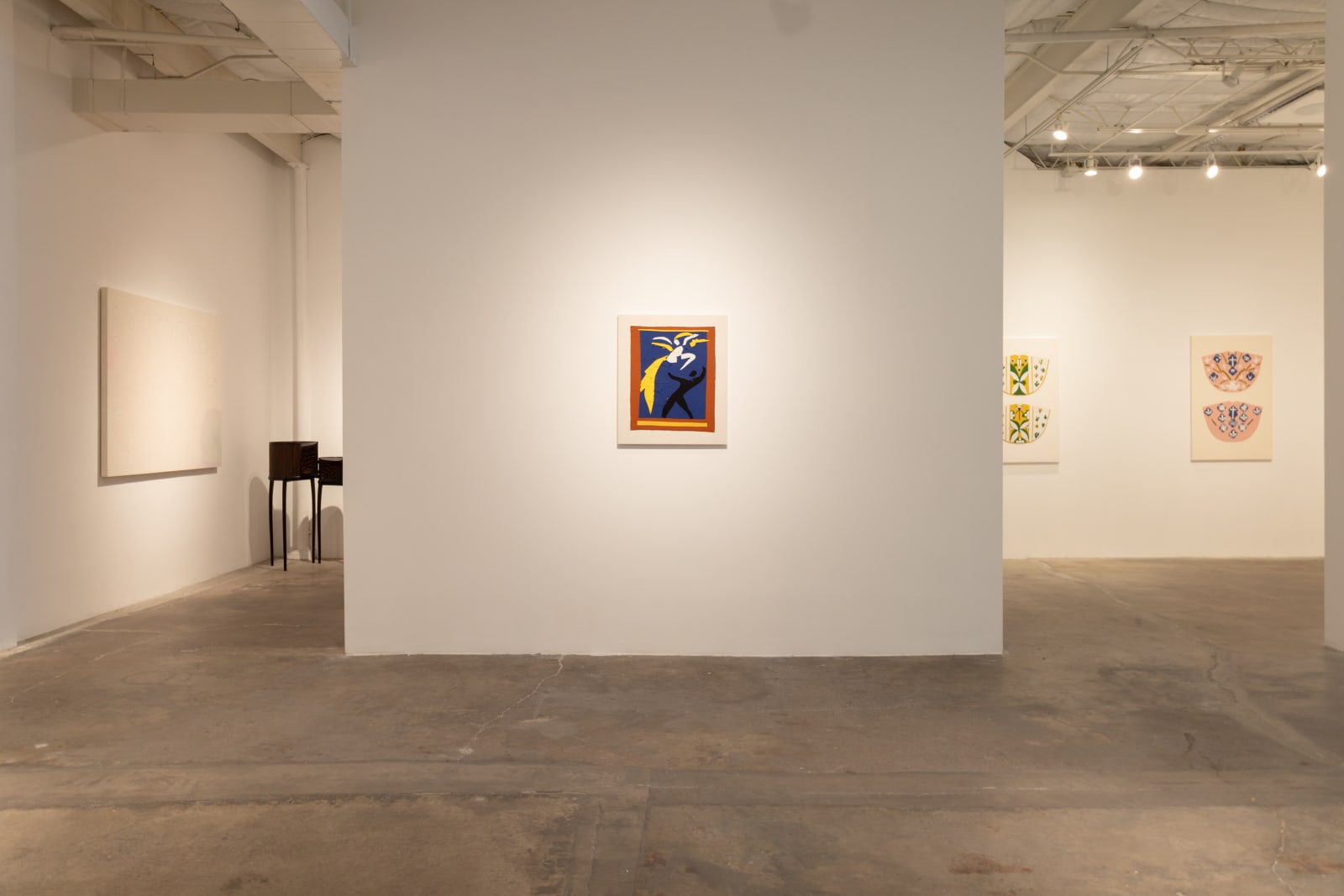 Elaine Reichek, Matisse's Design for a Curtain (Felt), 2024