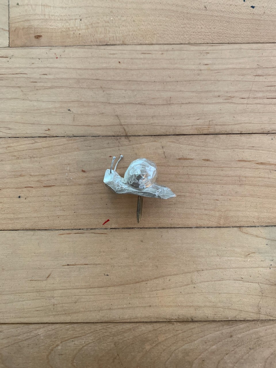 Miles Lawton Gracey, silver snail nail 2, 2025