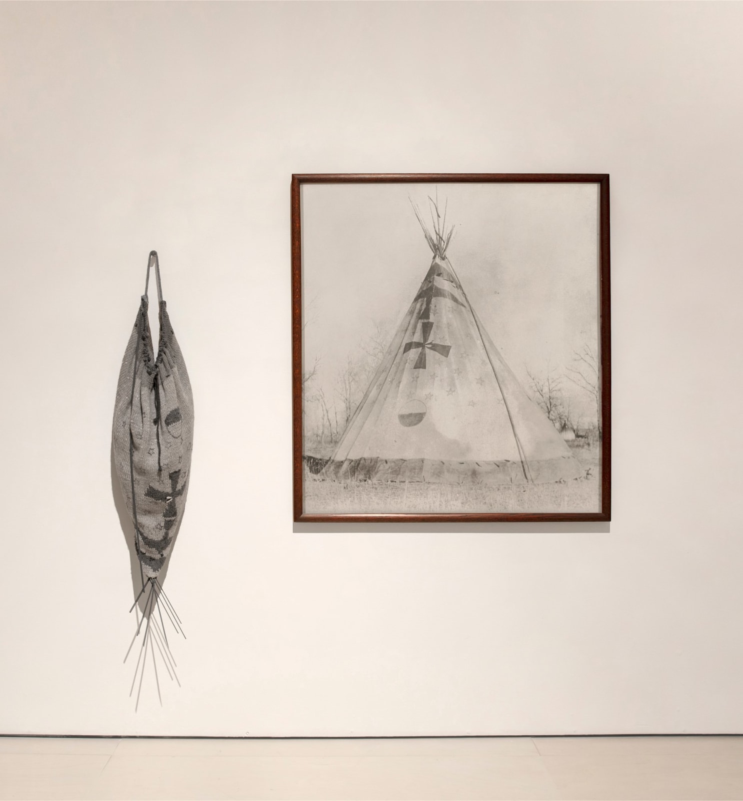 Elaine Reichek, Arapaho with Stars, 1991