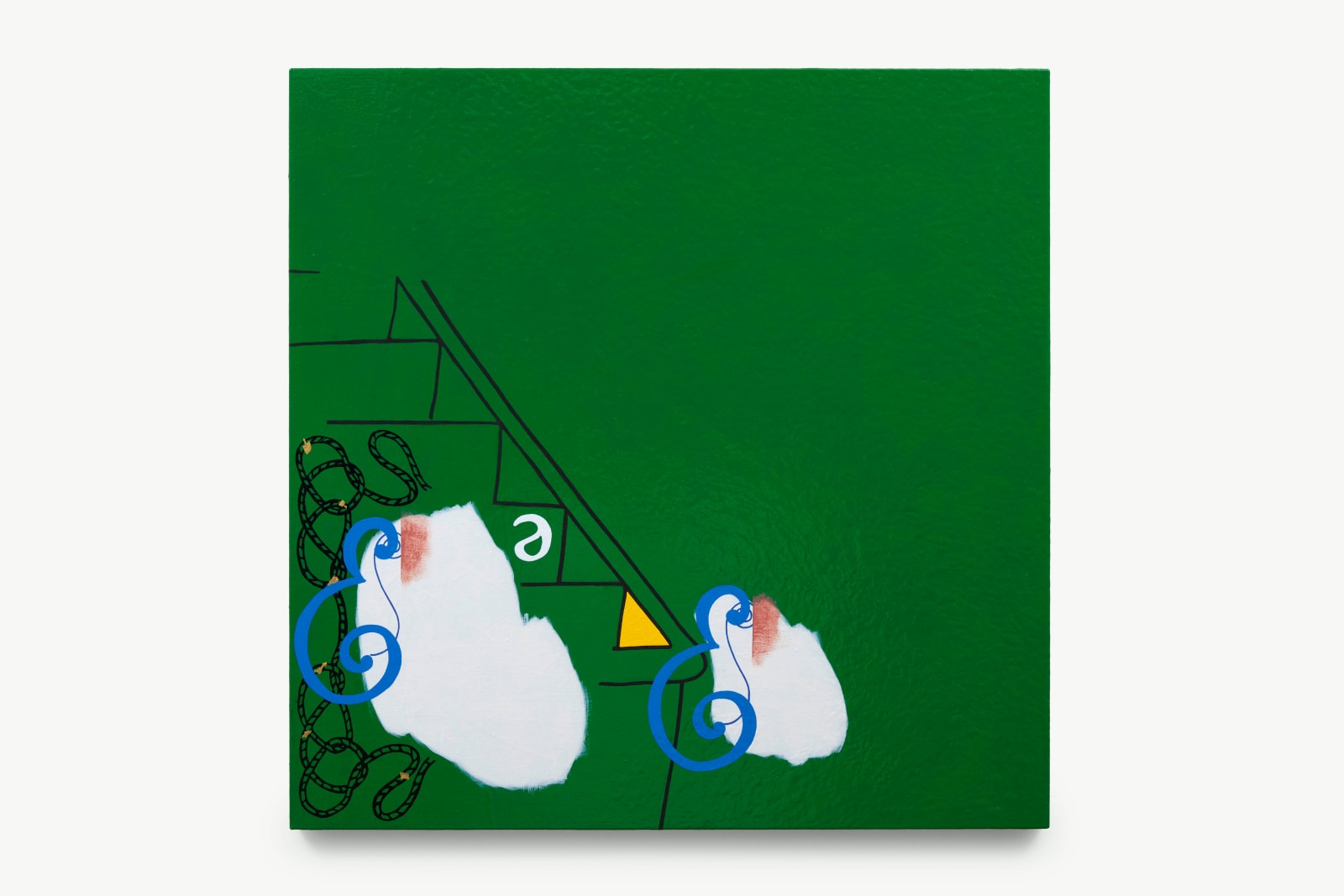 Allison Miller, Green Banister, 2025