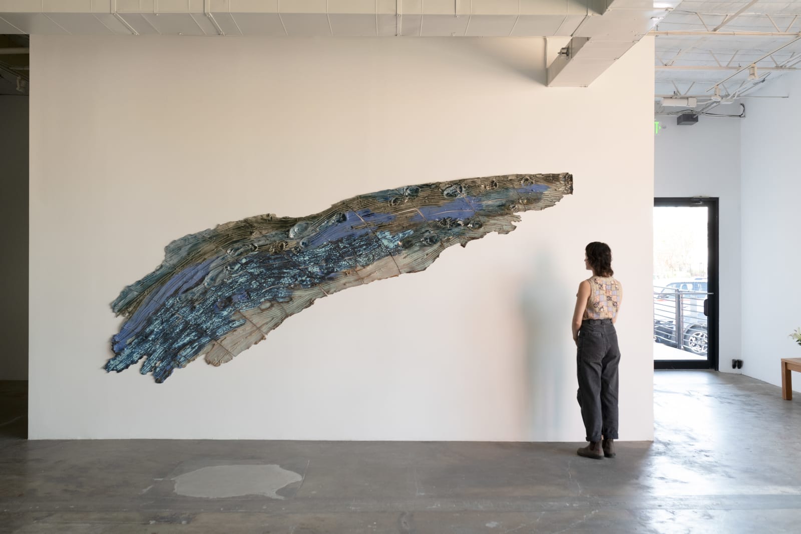 Brie Ruais, Performing Water Flowing, 600lbs, 2023