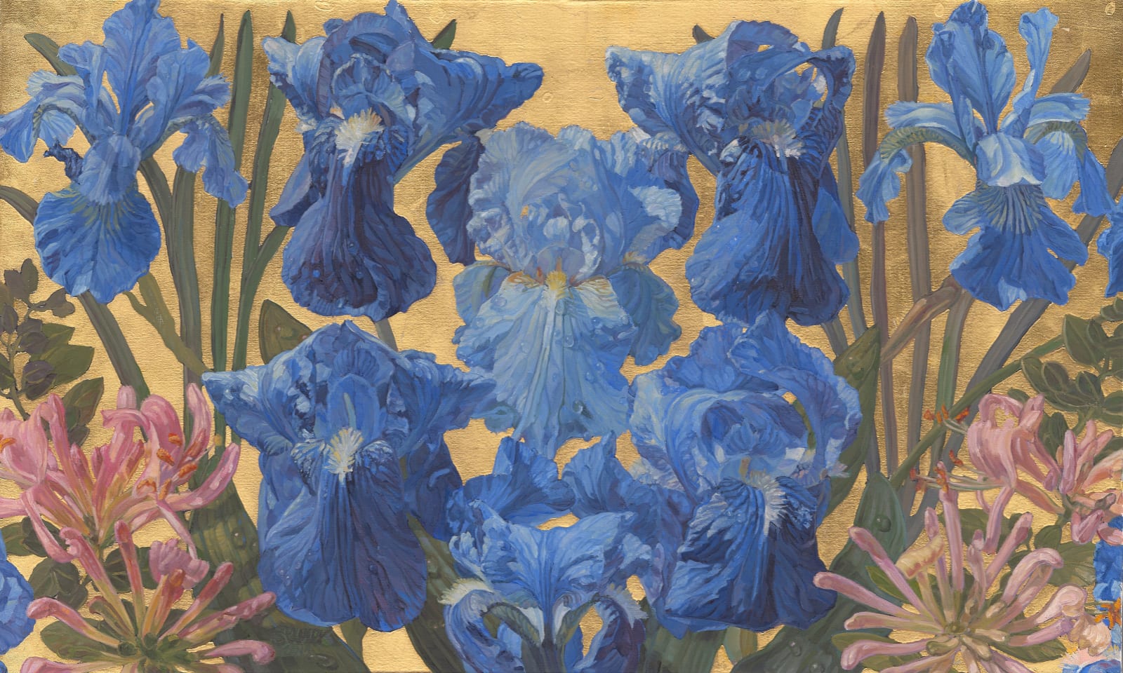 JOSEPH SEVIER, Honeysuckle Iris, 2019