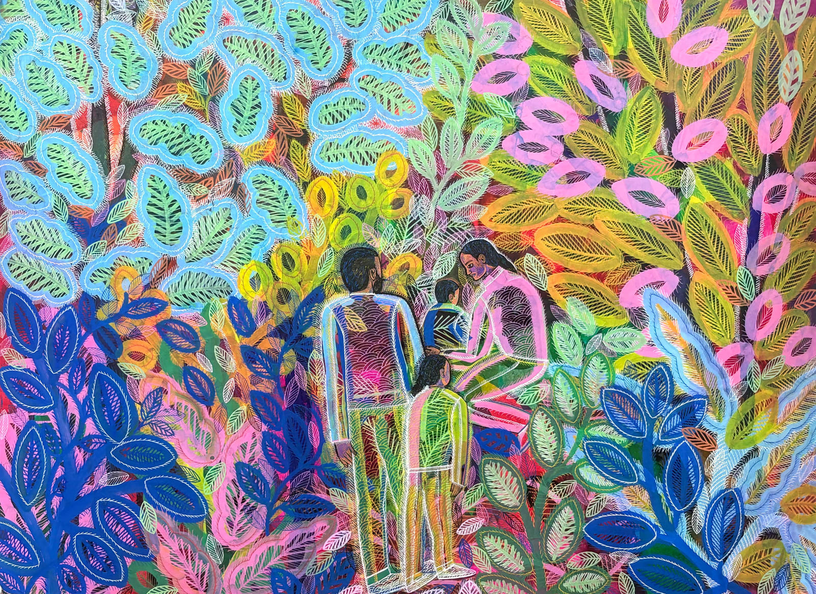 Arjuna Gunarathne, Colour Family , 2024