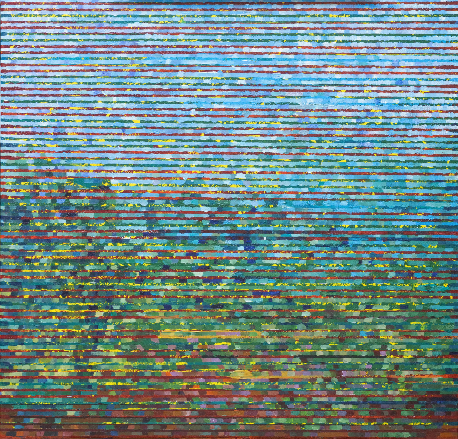 Chandraguptha Thenuwara, Neo Glitch: Landscape I, 2025