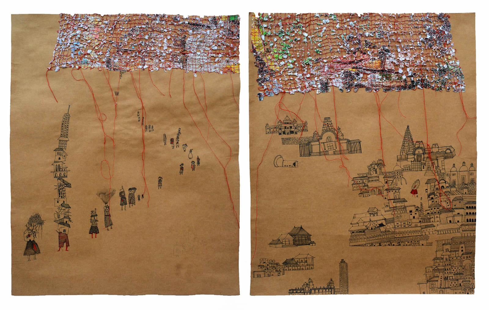 Hema Shironi, Mended Roof, 2022