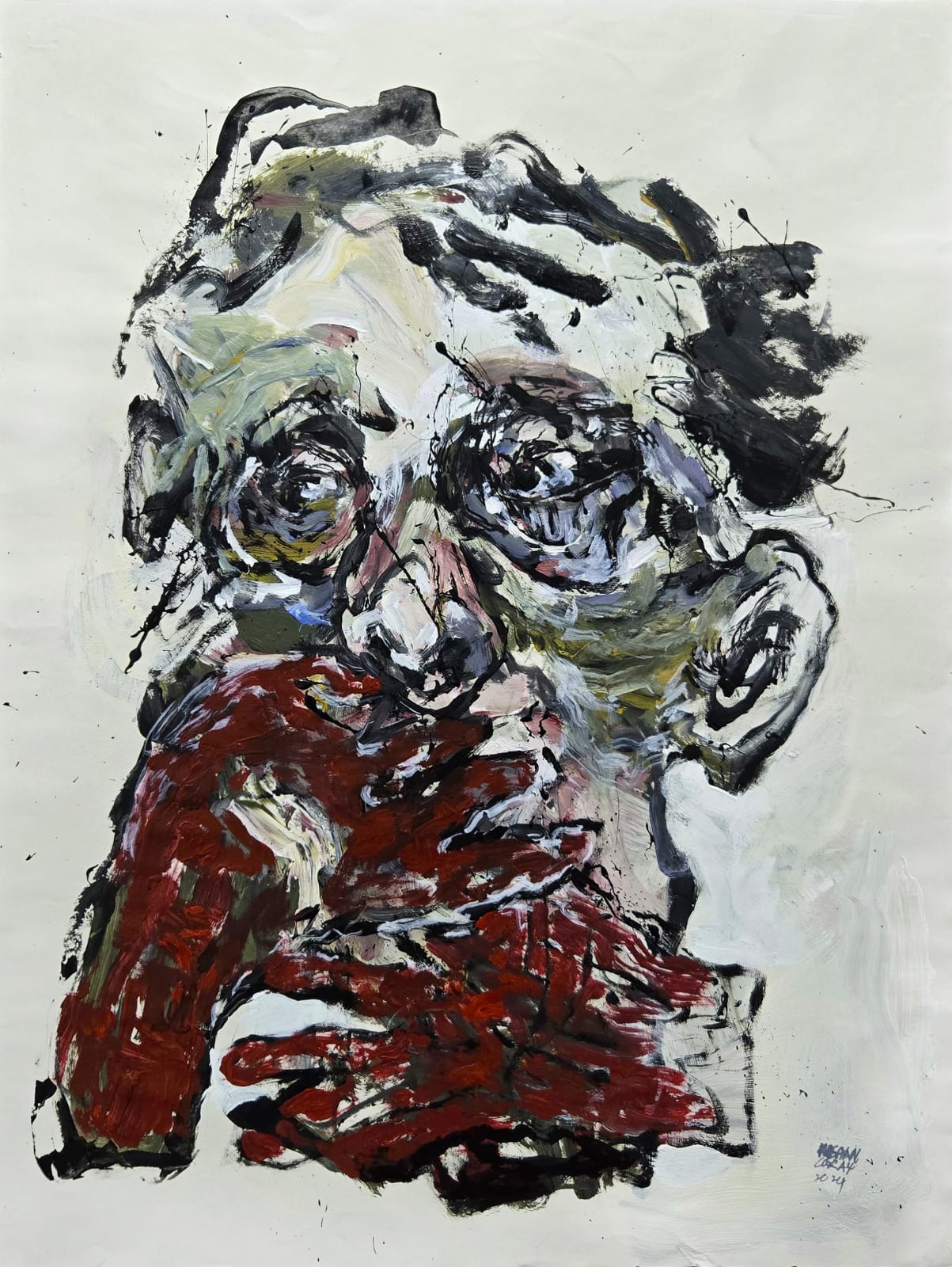 Hashan Cooray, Monumental Head 4, 2025