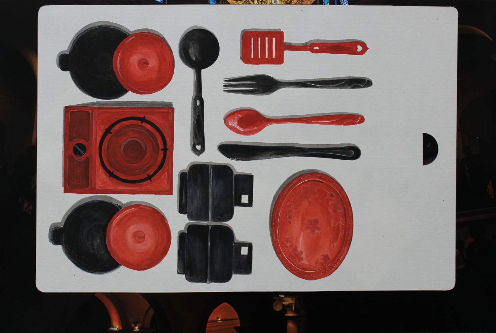 Pradeep Thalawatta, What We Choose to Keep, Throw Away and Remember III, 2025