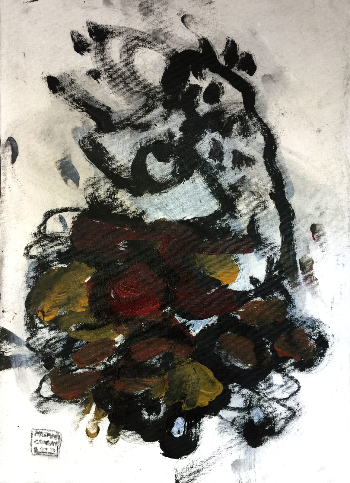 Hashan Cooray, Flowery Cactus II, 2020