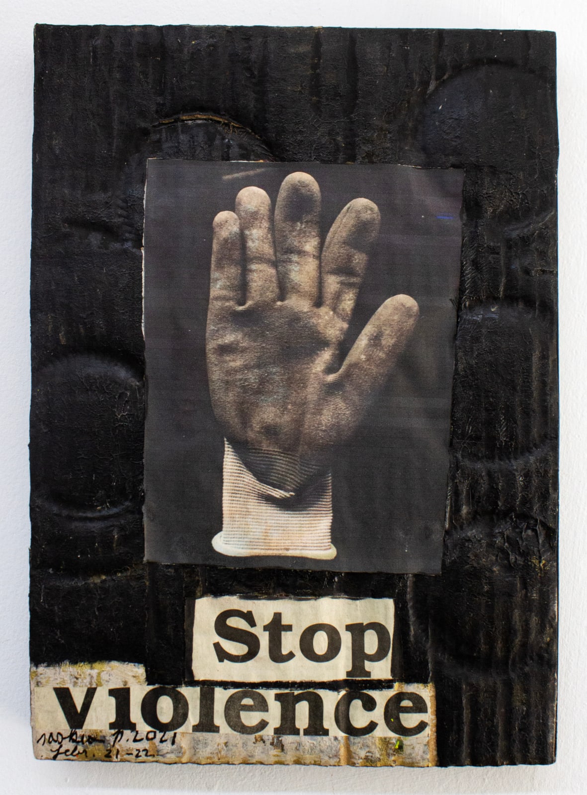 Saskia Pintelon, Stop Violence, 2021