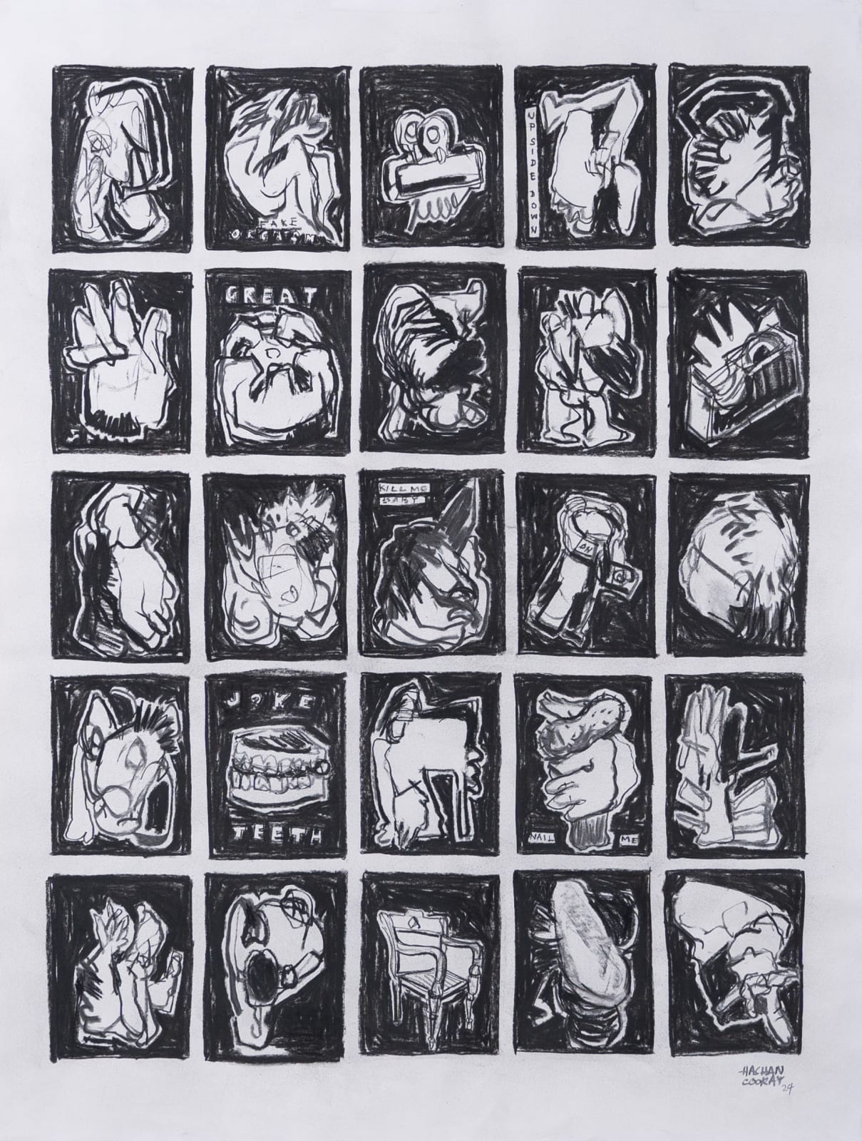 Hashan Cooray, Disorganised Attachment I, 2024