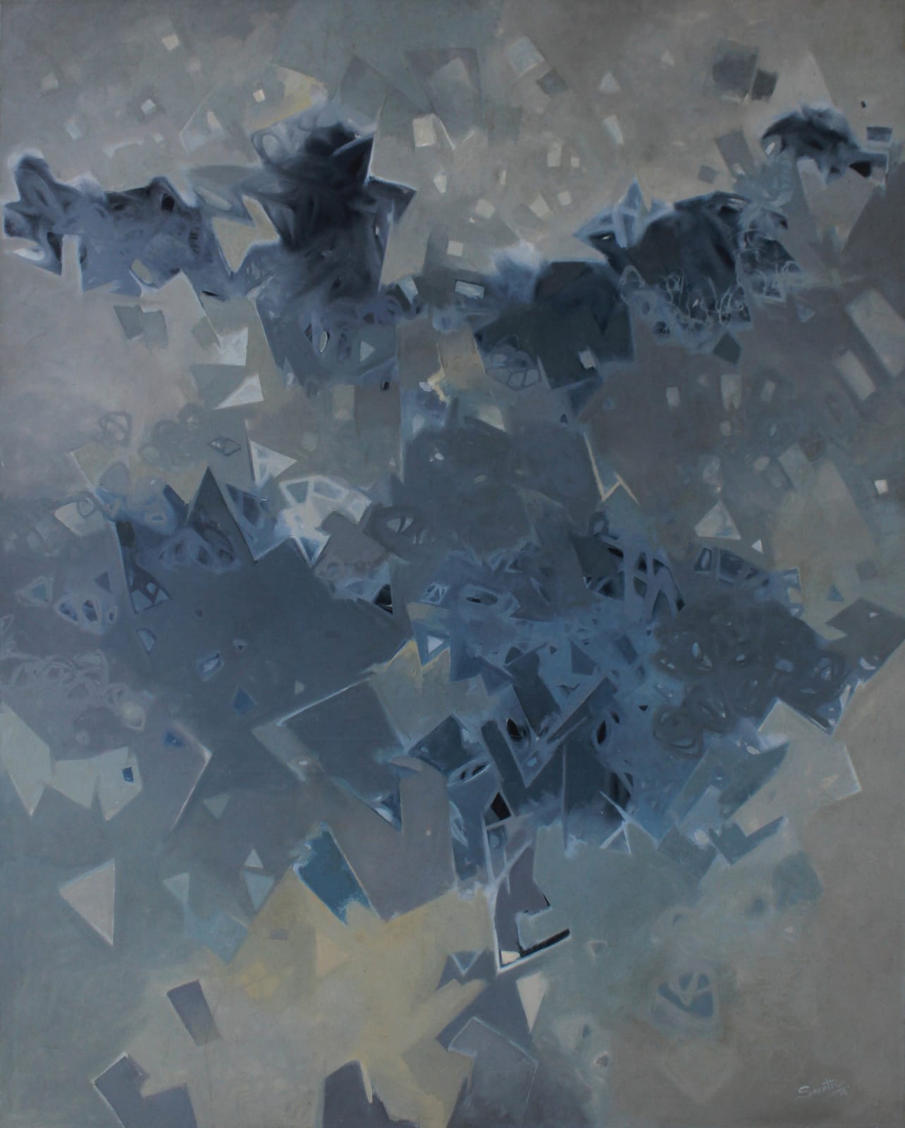 Sarath Gunasiri Perera, In Search of Freedom I, 2015