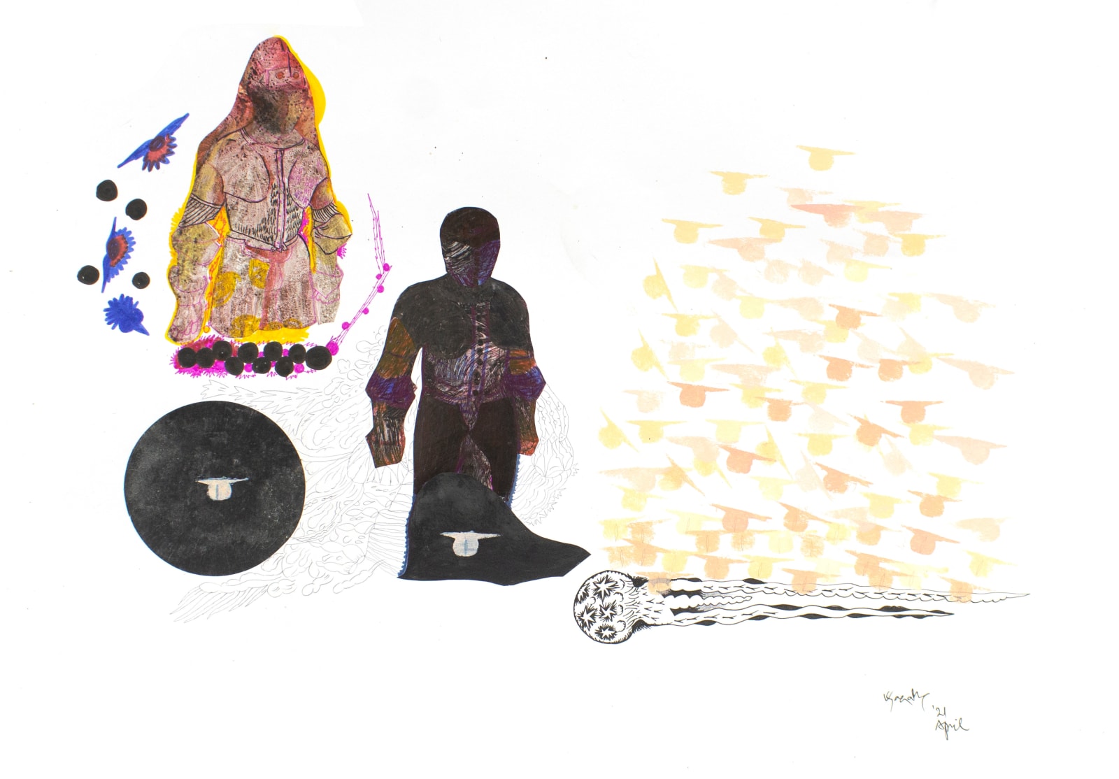 Jagath Weerasinghe, Untitled 5, 2021