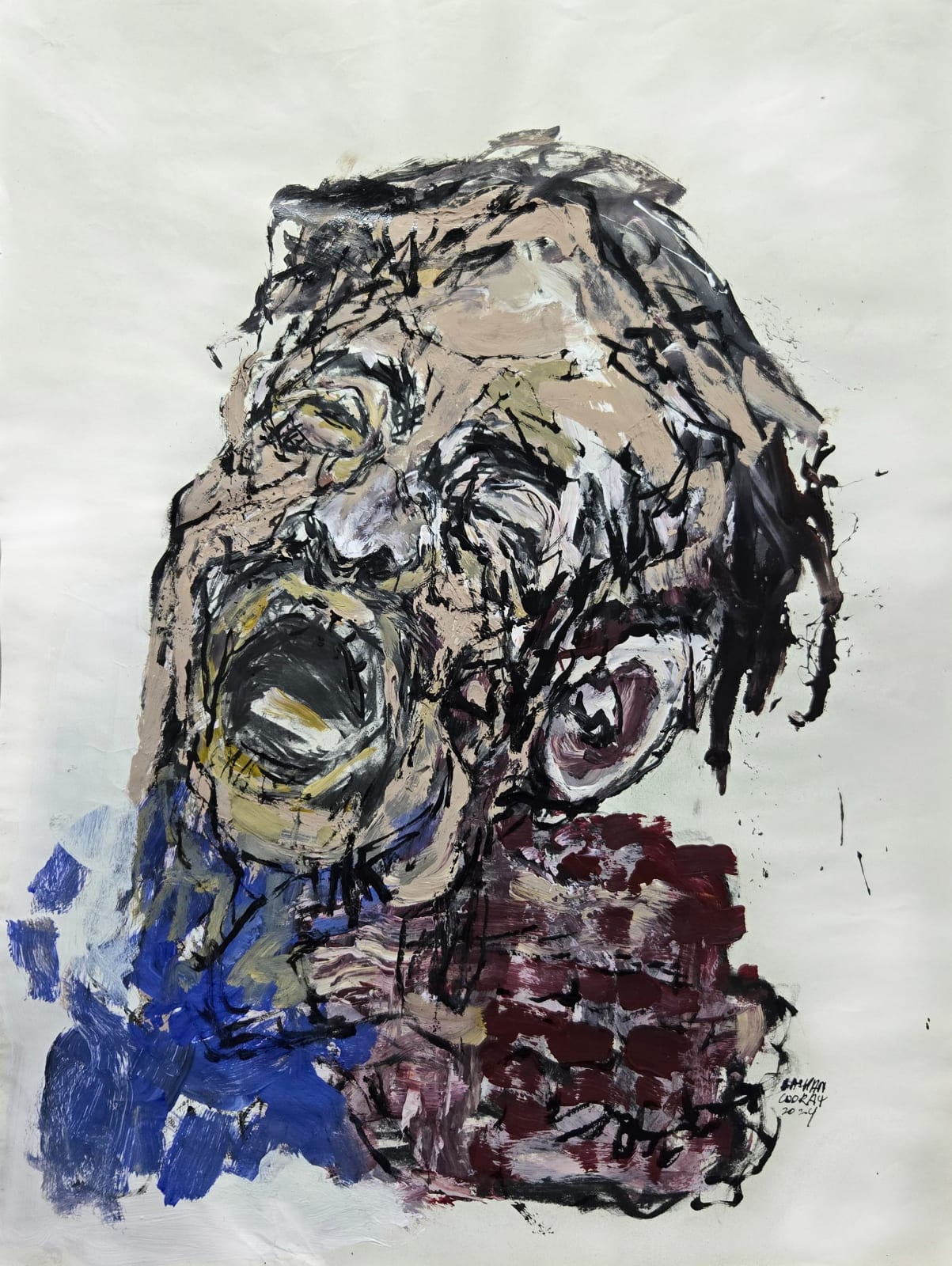 Hashan Cooray, Monumental Head 5, 2025